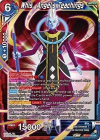 Whis, Angel's Teachings - Wild Resurgence - Dragon Ball Super: Masters card