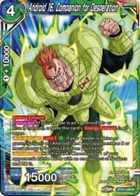 Android 16, Companion for Desperation - Wild Resurgence - Dragon Ball Super: Masters card