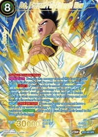 Uub, Focused Full-Strength Blow (SPR) - Wild Resurgence - Dragon Ball Super: Masters card