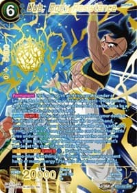 Uub, Body Resistance (SPR) - Wild Resurgence - Dragon Ball Super: Masters card