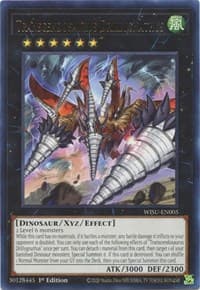 Transcendosaurus Drillygnathus - Wild Survivors - YuGiOh card