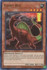 Giant Rex - Wild Survivors - YuGiOh card