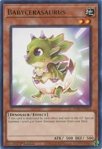 Babycerasaurus - Wild Survivors - YuGiOh card