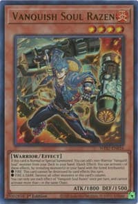 Vanquish Soul Razen - Wild Survivors - YuGiOh card