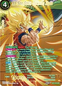 SS Son Goku, Decision Made (SPR) - Wild Resurgence - Dragon Ball Super: Masters card