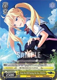 Atop the Hill Facing the Sea, Michiru - The Fruit of Grisaia - Weiss Schwarz card