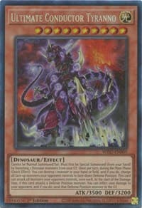 Ultimate Conductor Tyranno (CR) - Wild Survivors - YuGiOh card