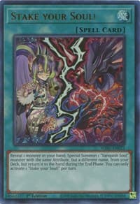 Stake your Soul! - Wild Survivors - YuGiOh card