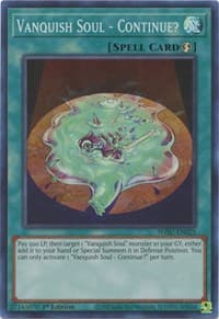 Vanquish Soul - Continue? - Wild Survivors - YuGiOh card