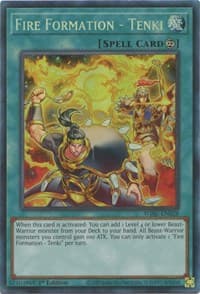 Fire Formation - Tenki (CR) - Wild Survivors - YuGiOh card