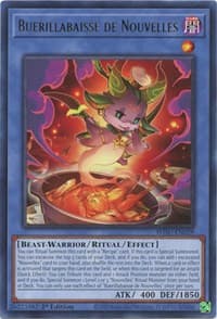 Buerillabaisse de Nouvelles - Wild Survivors - YuGiOh card