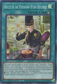 Recette de Poisson (Fish Recipe) - Wild Survivors - YuGiOh card