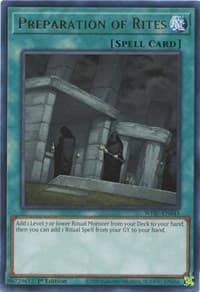 Preparation of Rites - Wild Survivors - YuGiOh card