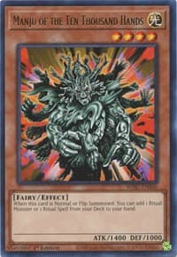 Manju of the Ten Thousand Hands - Wild Survivors - YuGiOh card