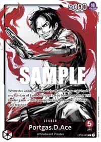 Portgas.D.Ace (Alternate Art) - Pillars of Strength - One Piece Card Game card