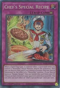 Chef's Special Recipe (CR) - Wild Survivors - YuGiOh card