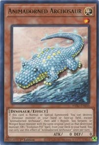 Animadorned Archosaur - Wild Survivors - YuGiOh card