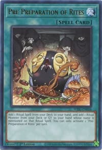 Pre-Preparation of Rites - Wild Survivors - YuGiOh card