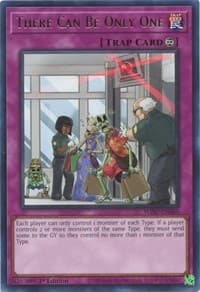 There Can Be Only One - Wild Survivors - YuGiOh card