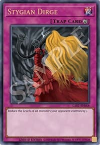 Stygian Dirge - The Lost Art Promotion - YuGiOh card
