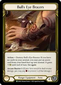 Bull's Eye Bracers (Golden) - FAB102 - Flesh and Blood: Promo Cards - Flesh and Blood TCG card