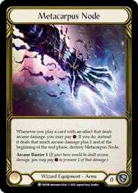 Metacarpus Node (Golden) - FAB108 - Flesh and Blood: Promo Cards - Flesh and Blood TCG card