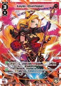 Layla =Overtake= - Conflated Diva - WIXOSS card