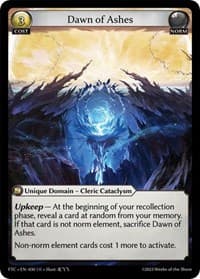 Dawn of Ashes - Fractured Crown - Grand Archive TCG card