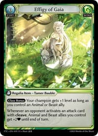 Effigy of Gaia - Fractured Crown - Grand Archive TCG card