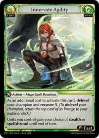 Innervate Agility - Fractured Crown - Grand Archive TCG card
