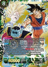 Son Goku, Peace Resolution - Wild Resurgence - Dragon Ball Super: Masters card
