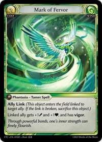 Mark of Fervor - Fractured Crown - Grand Archive TCG card