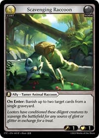 Scavenging Raccoon - Fractured Crown - Grand Archive TCG card