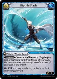 Riptide Slash - Fractured Crown - Grand Archive TCG card