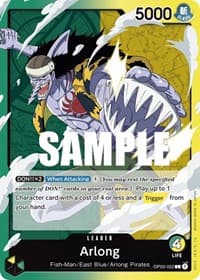 Arlong - Pillars of Strength - One Piece Card Game card