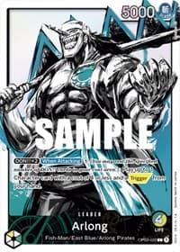 Arlong (Alternate Art) - Pillars of Strength - One Piece Card Game card