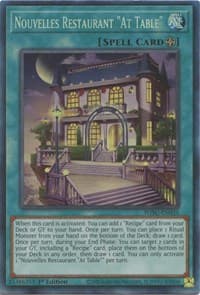 Nouvelles Restaurant "At Table" (CR) - Wild Survivors - YuGiOh card