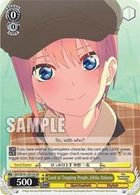 Good at Trapping People, Ichika Nakano (SR) - The Quintessential Quintuplets Movie - Weiss Schwarz card