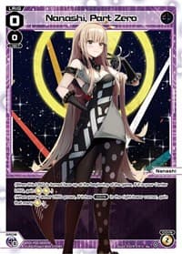 Nanashi, Part Zero - Conflated Diva - WIXOSS card