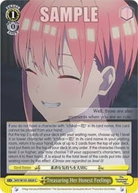 Treasuring Her Honest Feelings - The Quintessential Quintuplets Movie - Weiss Schwarz card