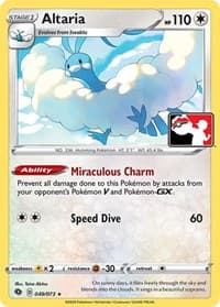 Altaria - Prize Pack Series Cards - Pokemon card