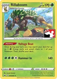 Rillaboom - Prize Pack Series Cards - Pokemon card