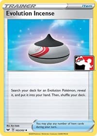 Evolution Incense - Prize Pack Series Cards - Pokemon card