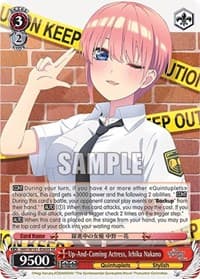 Up-And-Coming Actress, Ichika Nakano (SR) - The Quintessential Quintuplets Movie - Weiss Schwarz card
