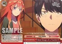 Ideal Image of a Teacher - The Quintessential Quintuplets Movie - Weiss Schwarz card