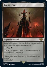 Barad-dur - Universes Beyond: The Lord of the Rings: Tales of Middle-earth - Magic: The Gathering card