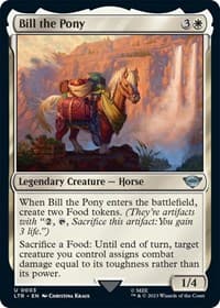 Bill the Pony - Universes Beyond: The Lord of the Rings: Tales of Middle-earth - Magic: The Gathering card