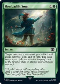 Bombadil's Song - Universes Beyond: The Lord of the Rings: Tales of Middle-earth - Magic: The Gathering card