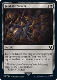 Feed the Swarm - Commander: The Lord of the Rings: Tales of Middle-earth - Magic: The Gathering card