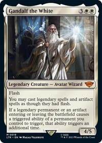 Gandalf the White - Universes Beyond: The Lord of the Rings: Tales of Middle-earth - Magic: The Gathering card